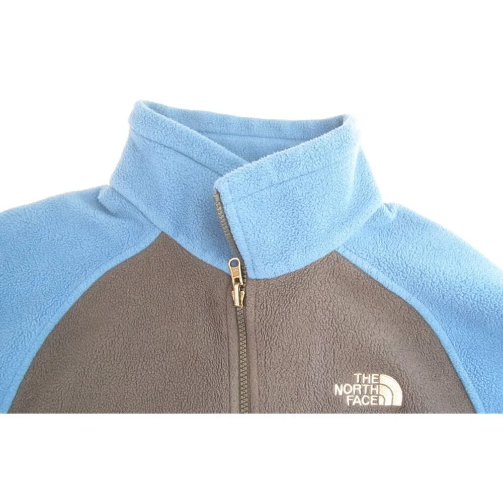 Men's The North Face Polyester Full Zip Fleece Jacket Sz M (MT773) READ